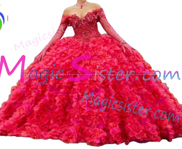 Topselling Red Quinceanera Dress