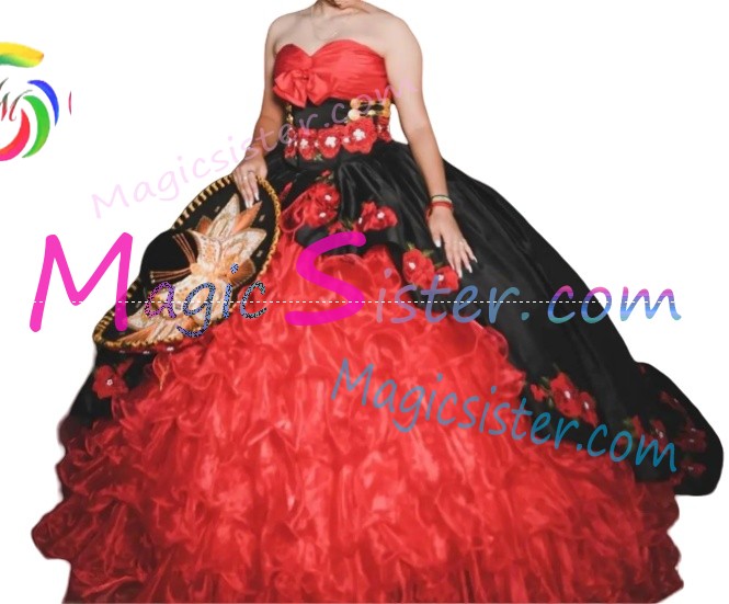 Topselling Red Quinceanera Dress
