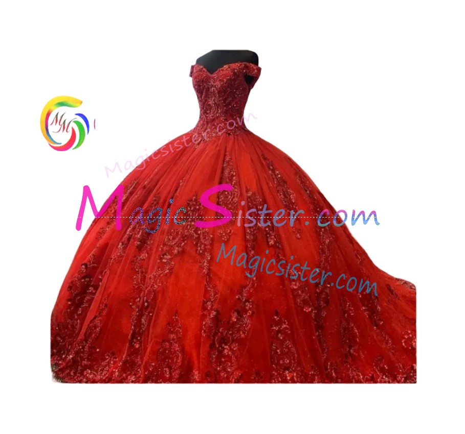Topselling Red Quinceanera Dress