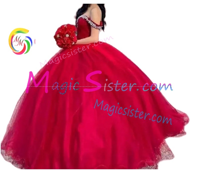 Topselling Red Quinceanera Dress