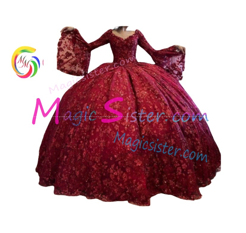 Topselling Luxury Red Quinceanera Dress