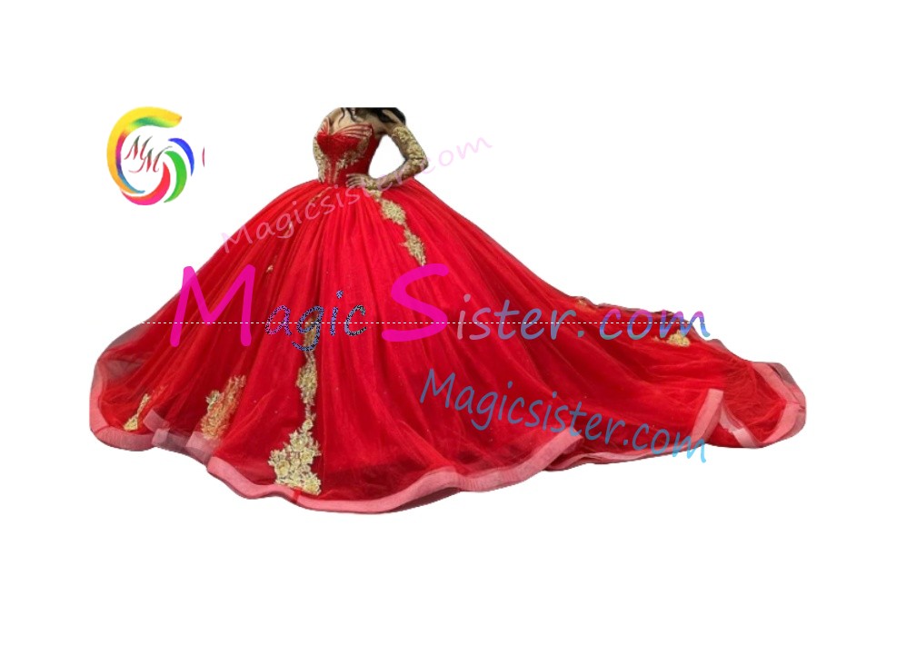 Topselling Red Quinceanera Dress