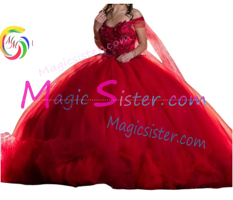 Topselling Red Quinceanera Dress