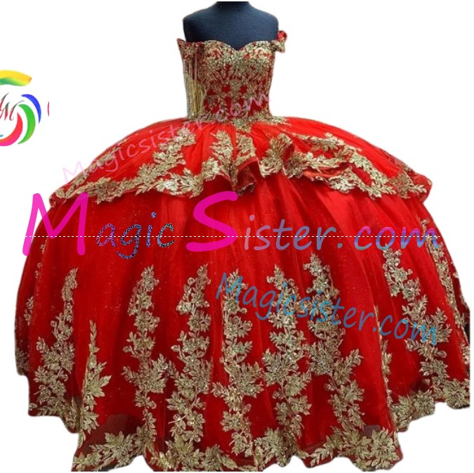 Topselling Red Quinceanera Dress