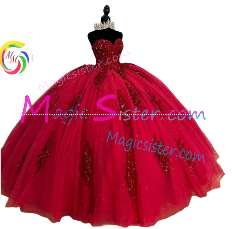Topselling Red Quinceanera Dress