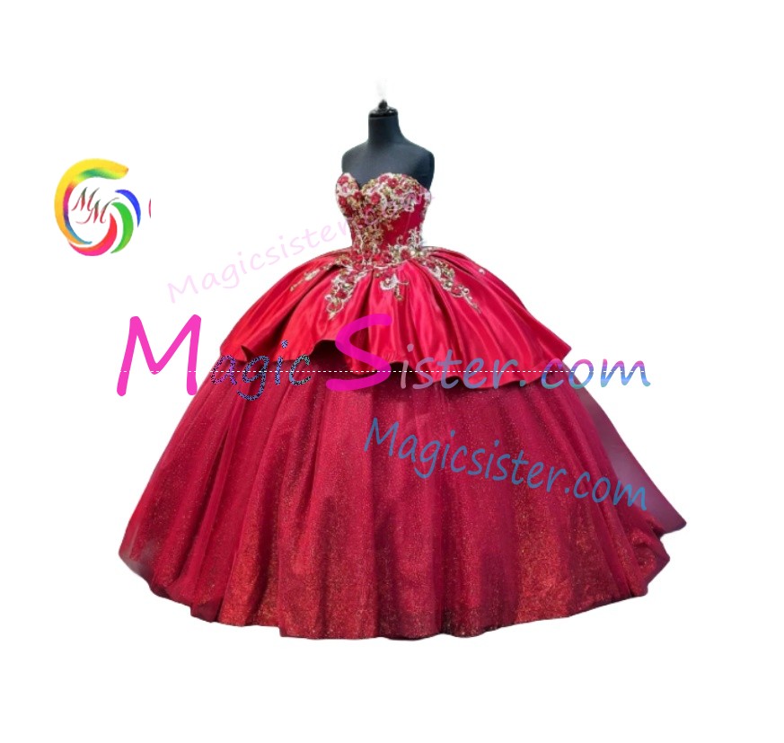 Topselling Red Quinceanera Dress