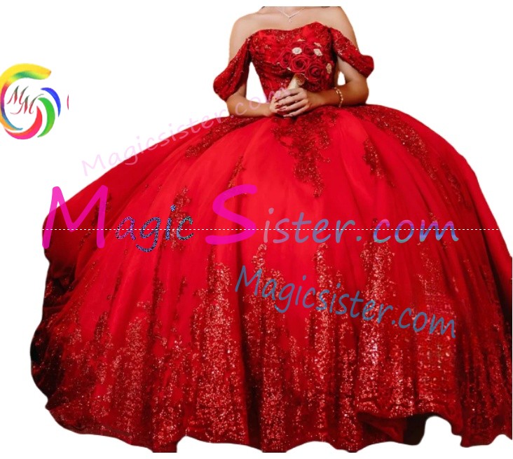 Topselling Red Quinceanera Dress