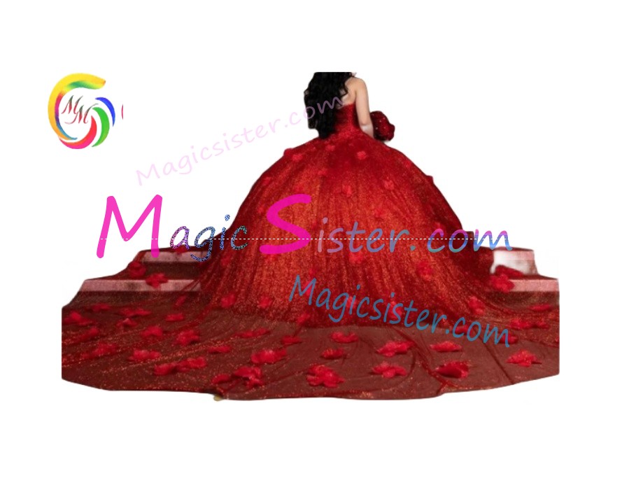 Topselling Red Quinceanera Dress