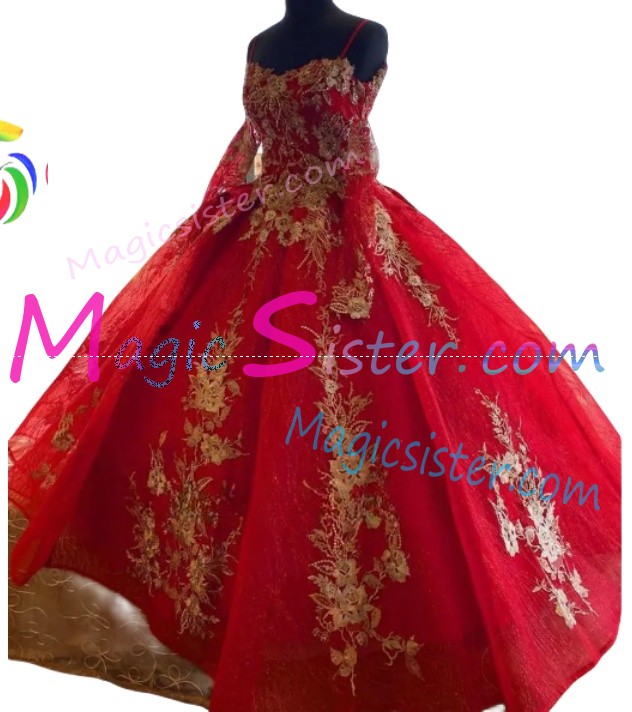 Topselling Beautiful Red Quinceanera Dress