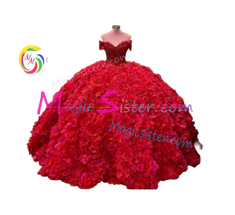 Topselling Red Quinceanera Dress