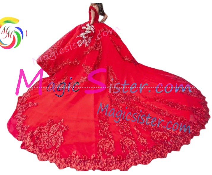 Topselling Red Quinceanera Dress