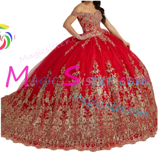 Topselling Beautiful Red Quinceanera Dress
