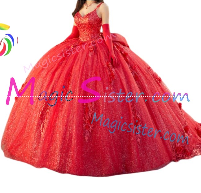 Topselling Beautiful Red Quinceanera Dress