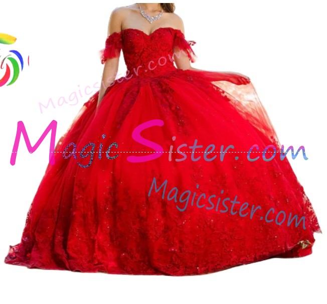 Topselling Factory Wholesale Red Quinceanera Dress