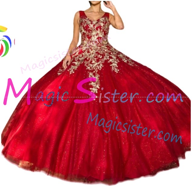 Topselling Factory Wholesale Red Quinceanera Dress