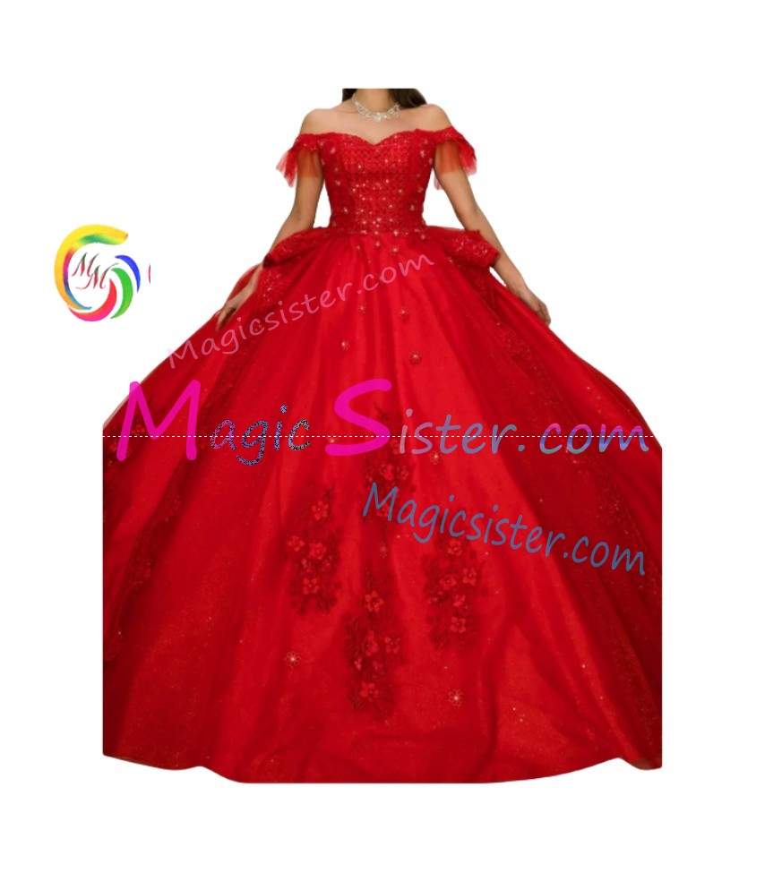 Topselling Factory Wholesale Red Quinceanera Dress
