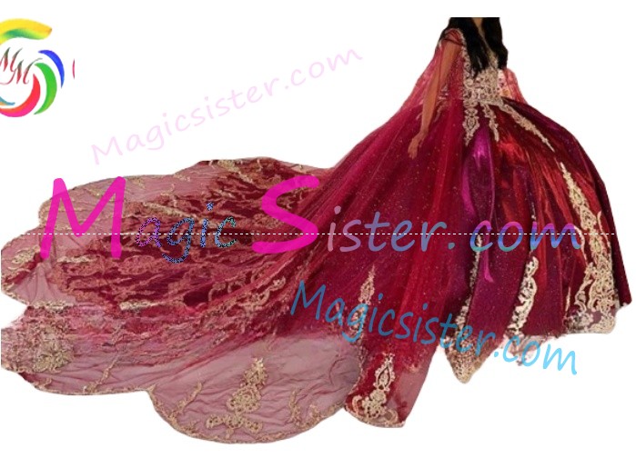 Topselling Luxury Red Quinceanera Dress