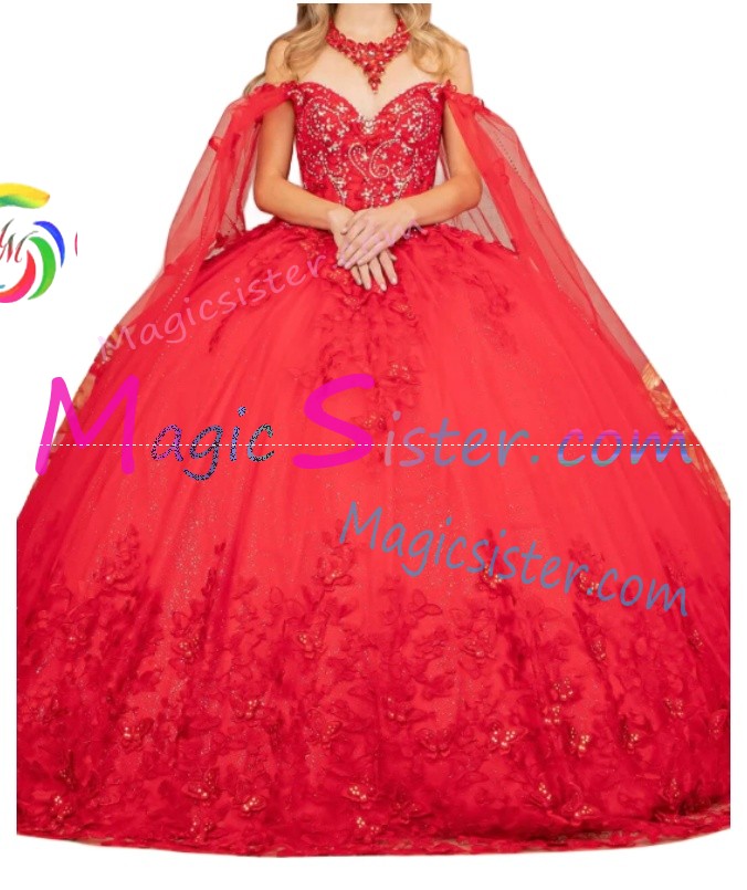 Topselling Red Quinceanera Dress