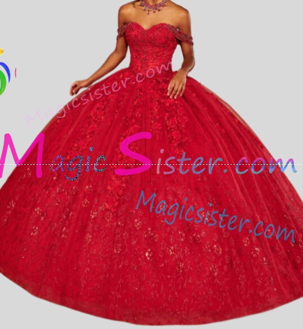 Topselling Factory Wholesale Red Quinceanera Dress