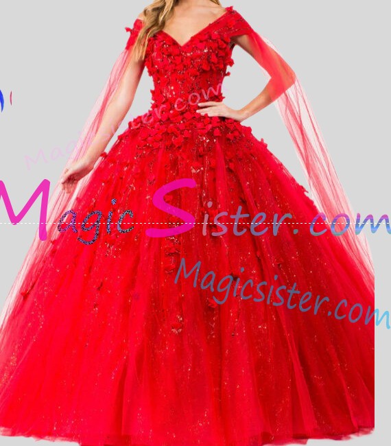 Topselling Factory Wholesale Red Quinceanera Dress