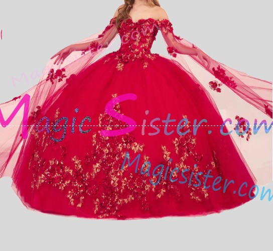 Topselling Factory Wholesale Red Quinceanera Dress