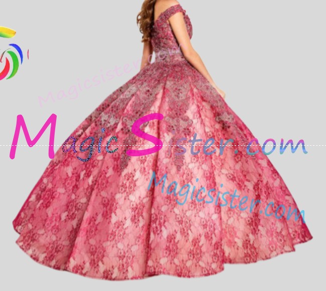 Topselling Luxury Red Quinceanera Dress
