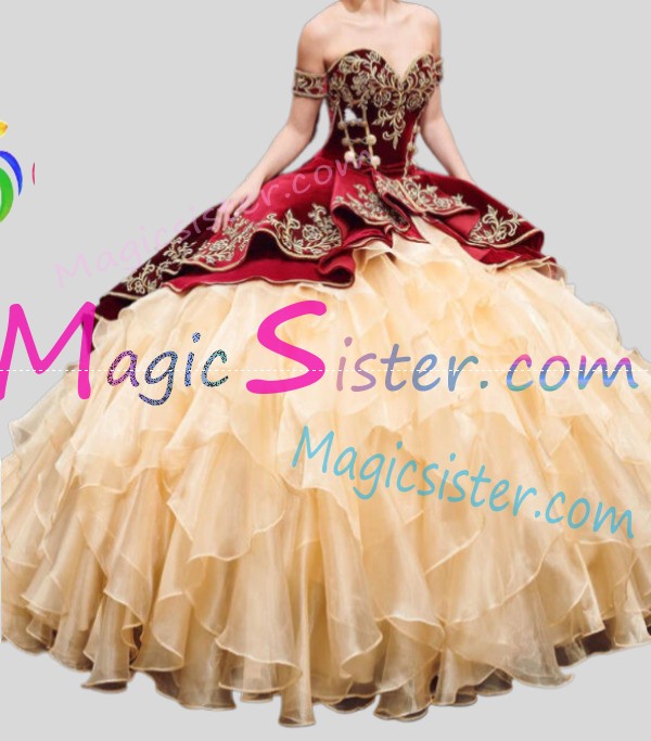 Topselling Factory Wholesale Red Quinceanera Dress