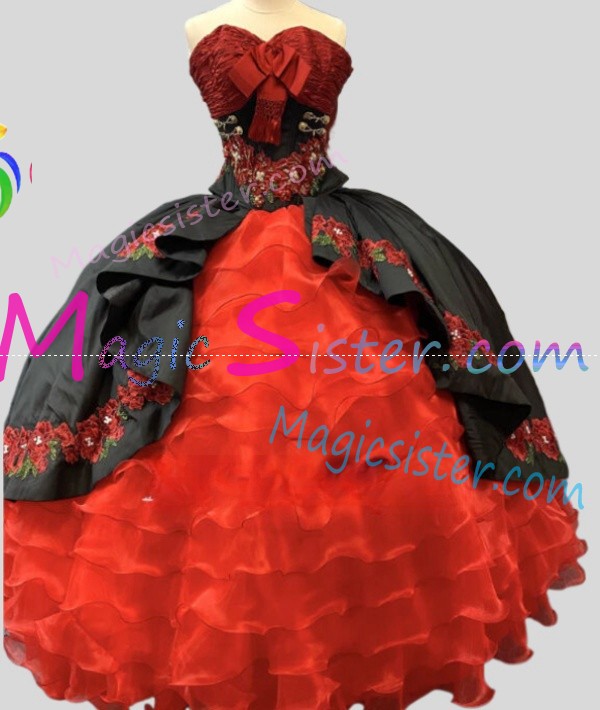 Topselling Factory Wholesale Red Quinceanera Dress