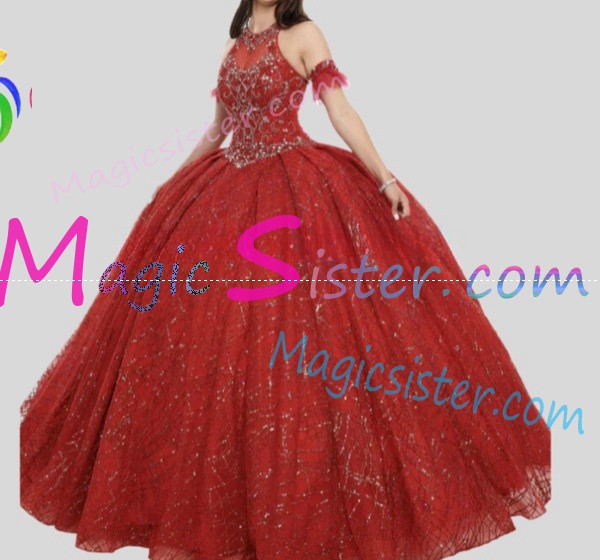 Topselling Red Quinceanera Dress