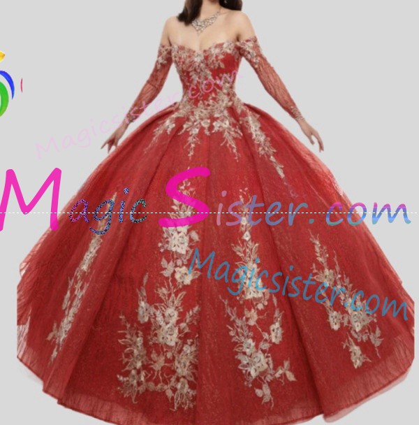 Topselling Red Quinceanera Dress