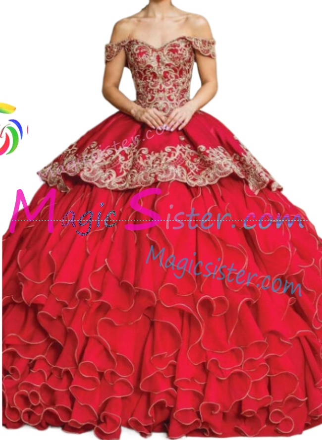 Hotselling Beautiful Burgundy Quinceanera Dress