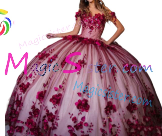 Hotselling Burgundy Quinceanera Dress