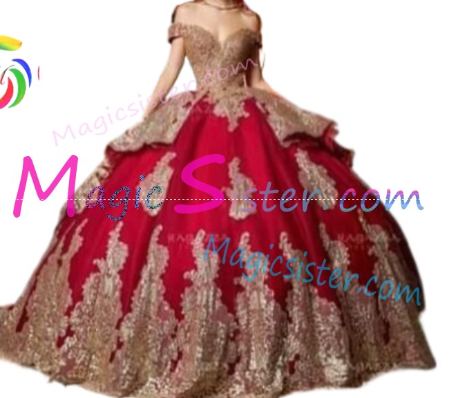Hotselling Beautiful Burgundy Quinceanera Dress