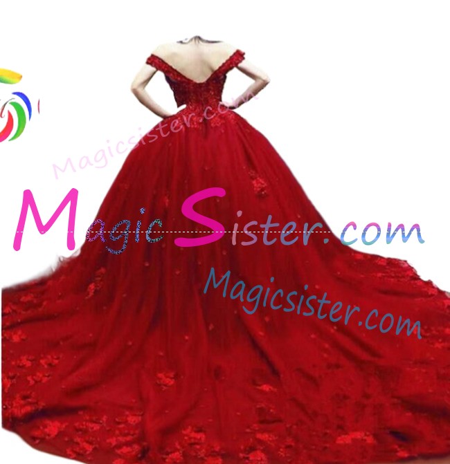 Hotselling Burgundy Quinceanera Dress