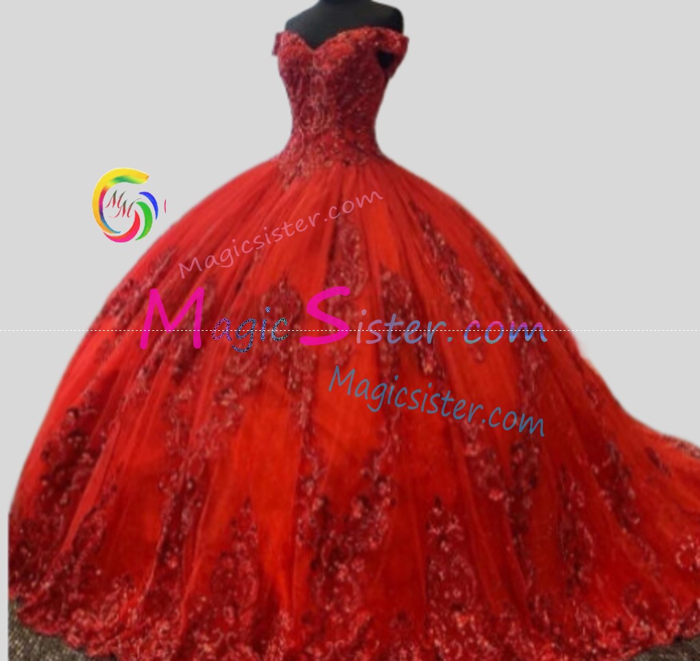 Hotselling Burgundy Quinceanera Dress