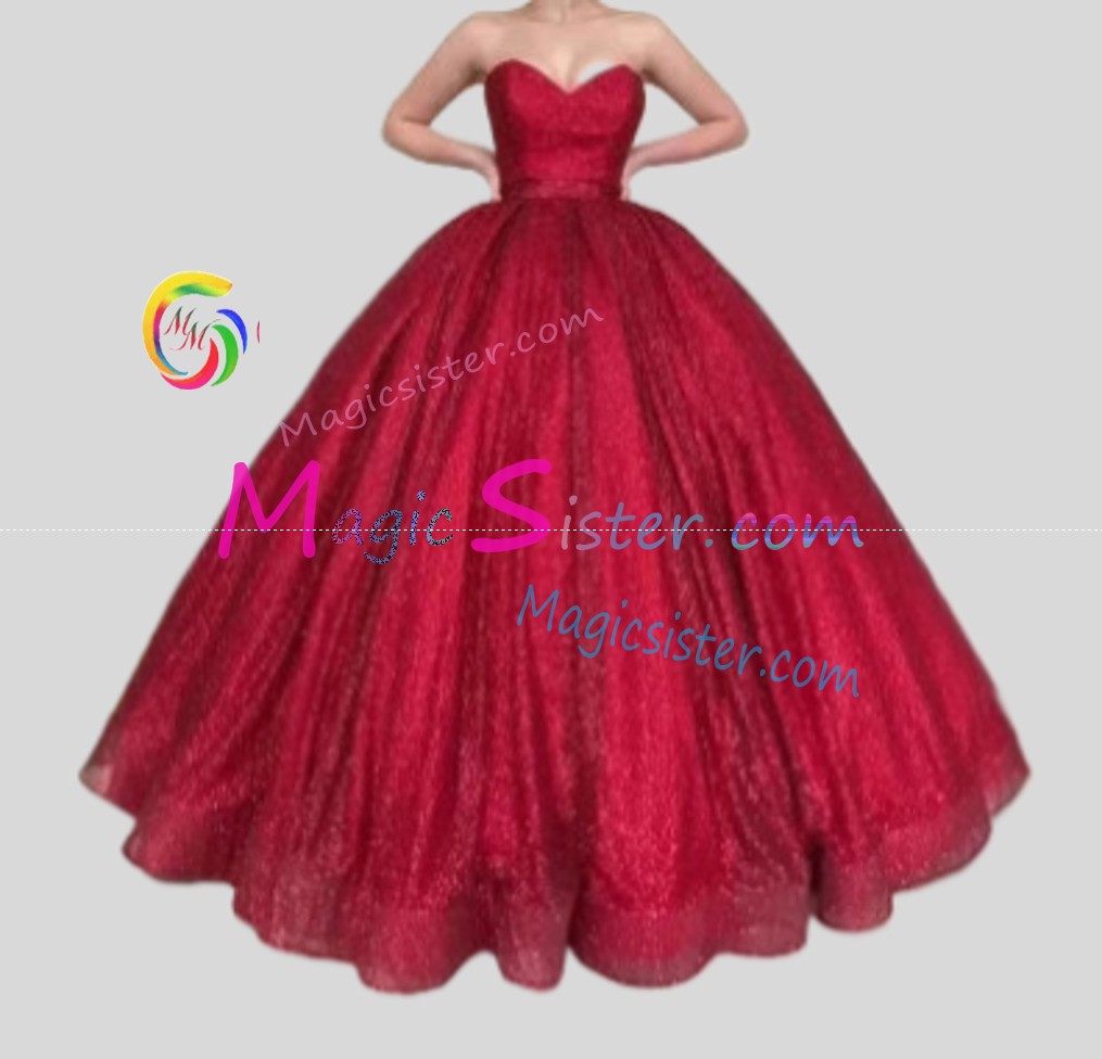 Hotselling Luxury Burgundy Quinceanera Dress