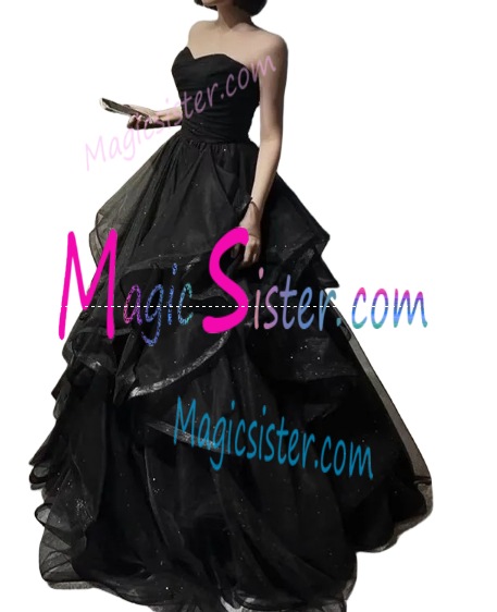 Topselling Black Quinceanera Dres
