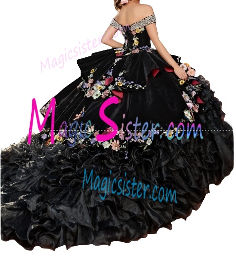 Topselling Black Quinceanera Dress