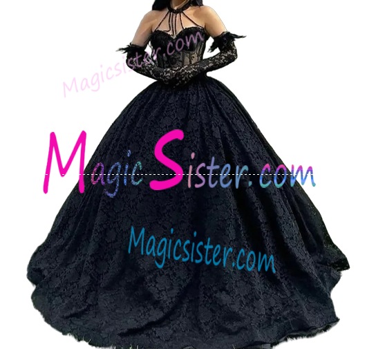 Topselling Black Quinceanera Dress