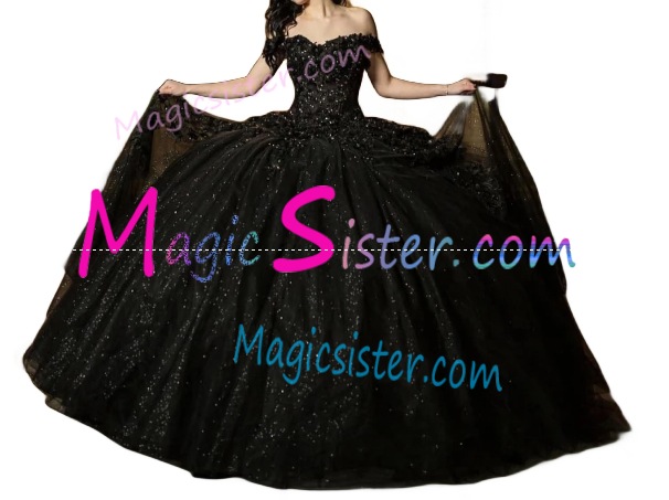 Topselling Black Quinceanera Dress