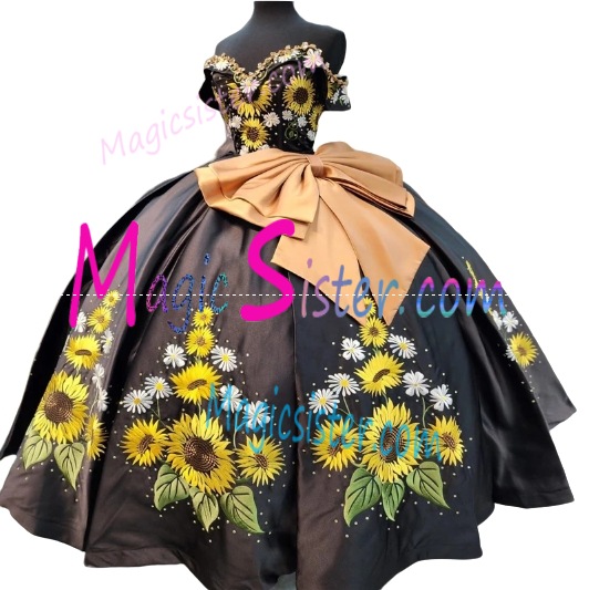 Topselling Black Quinceanera Dress