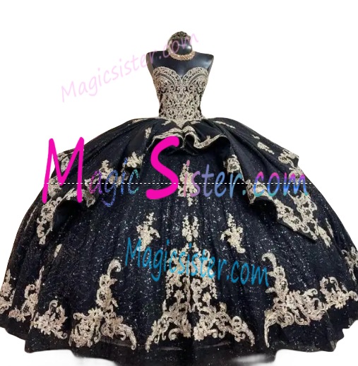 Topselling Black Quinceanera Dress