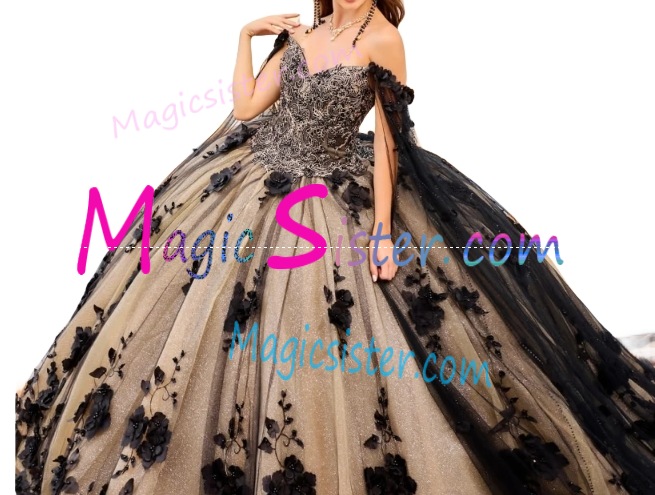 Topselling Black Quinceanera Dress
