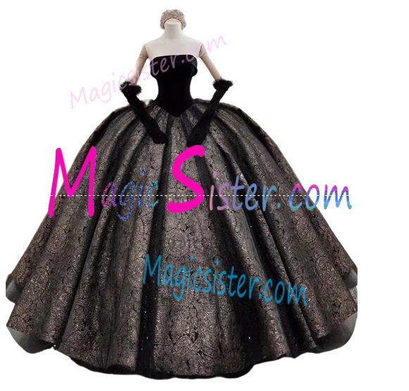 Topselling Black Quinceanera Dress