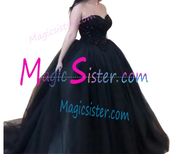 Topselling Black Quinceanera Dress