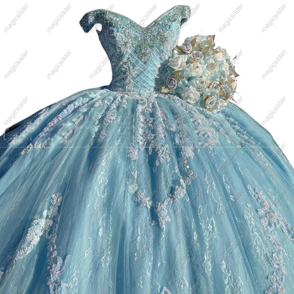 Sparkly Luxury Hotselling Customed Make Quinceanera Dress