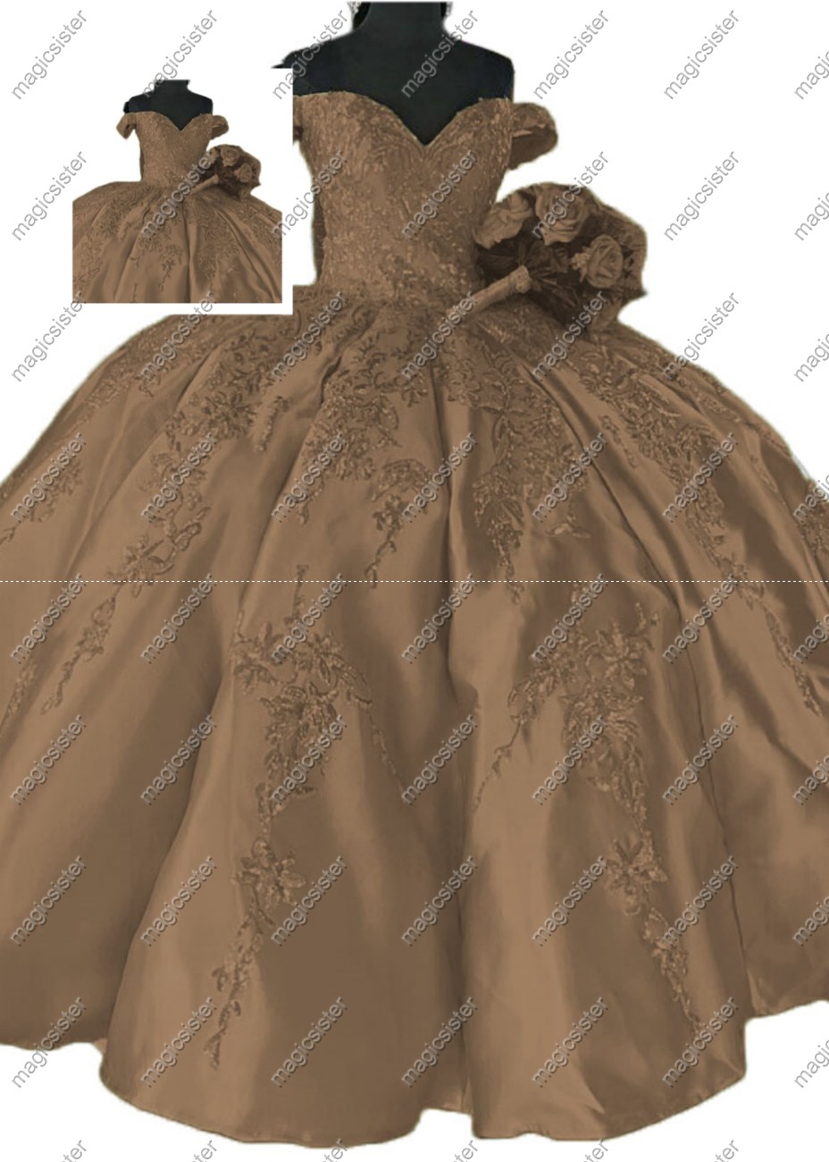 Factory wholesale off shoulder for quinceanera dress
