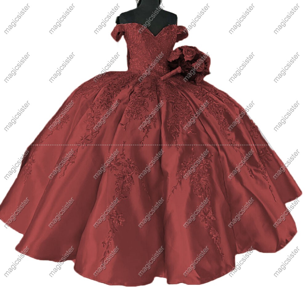 Factory wholesale off shoulder for quinceanera dress