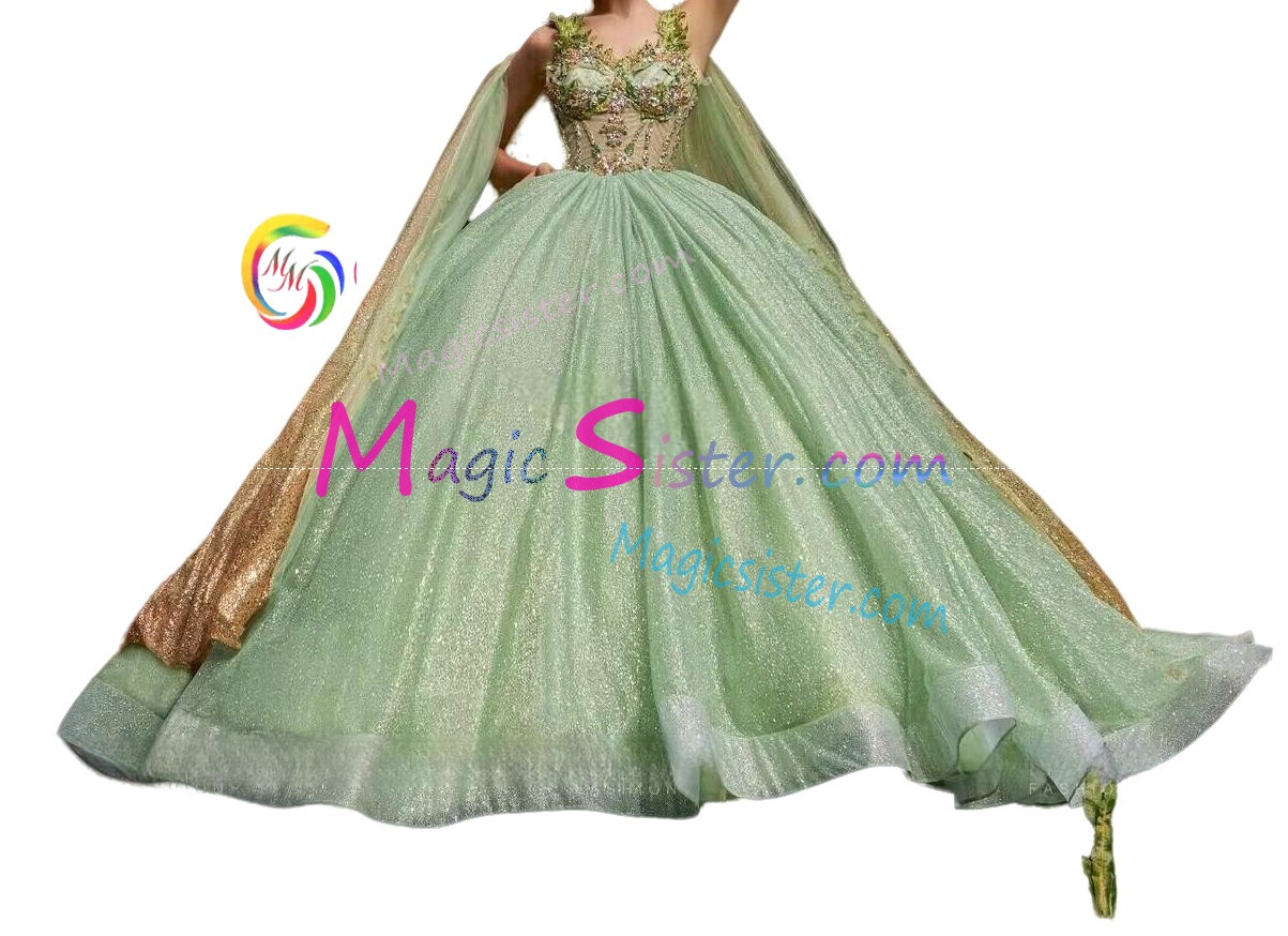 TopSelling Sage Quinceanera Dress