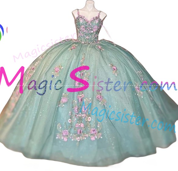 Pretty TopSelling Sage Quinceanera Dress